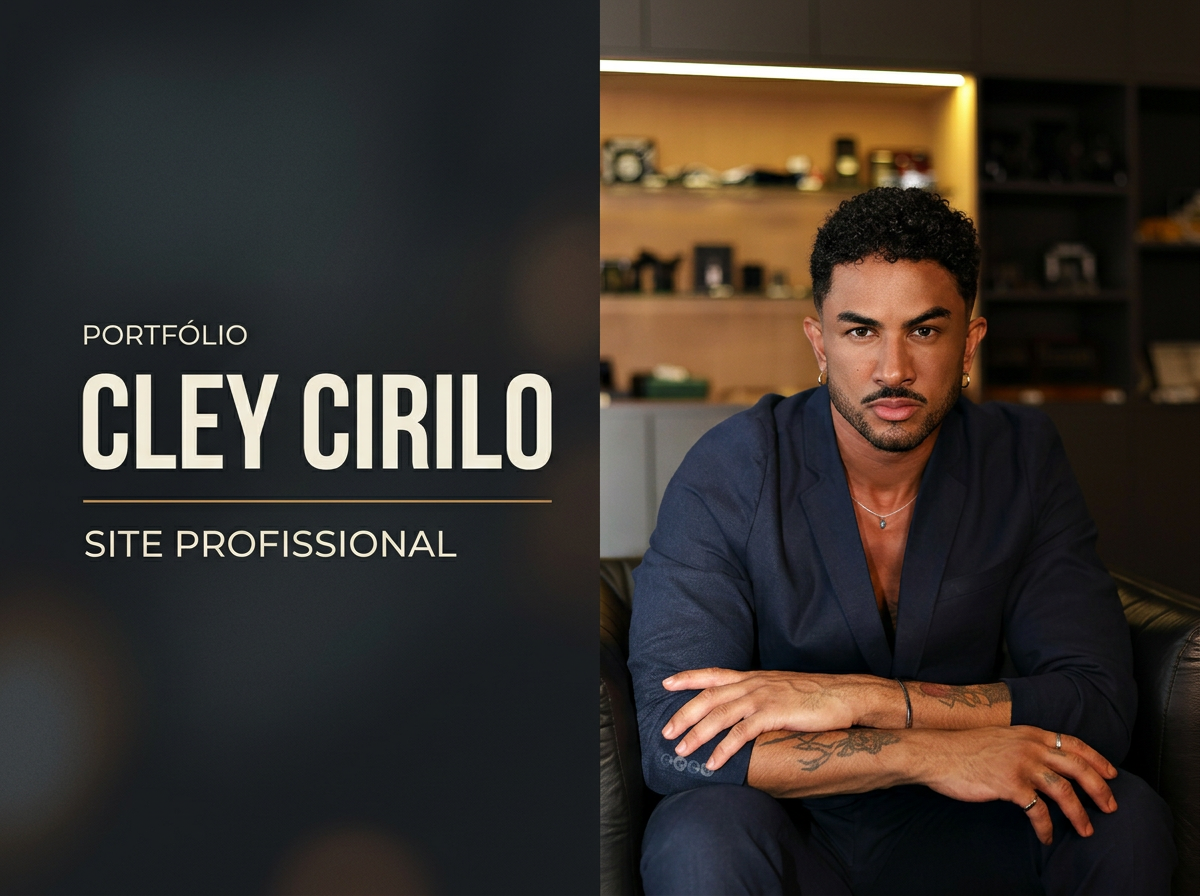 Capa do projeto Cley Cirilo