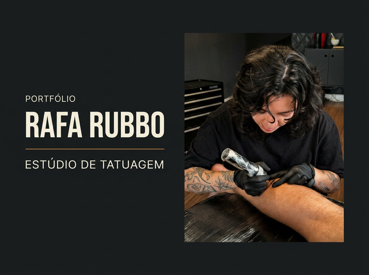 Capa do projeto Rafa Rubbo Tattoo